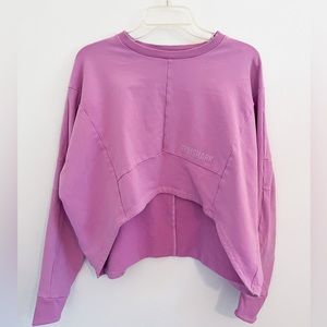 Gymshark Pink/Purple Cropped Sweater